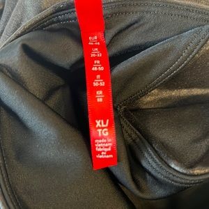 Spanx XL faux leather leggings worn once